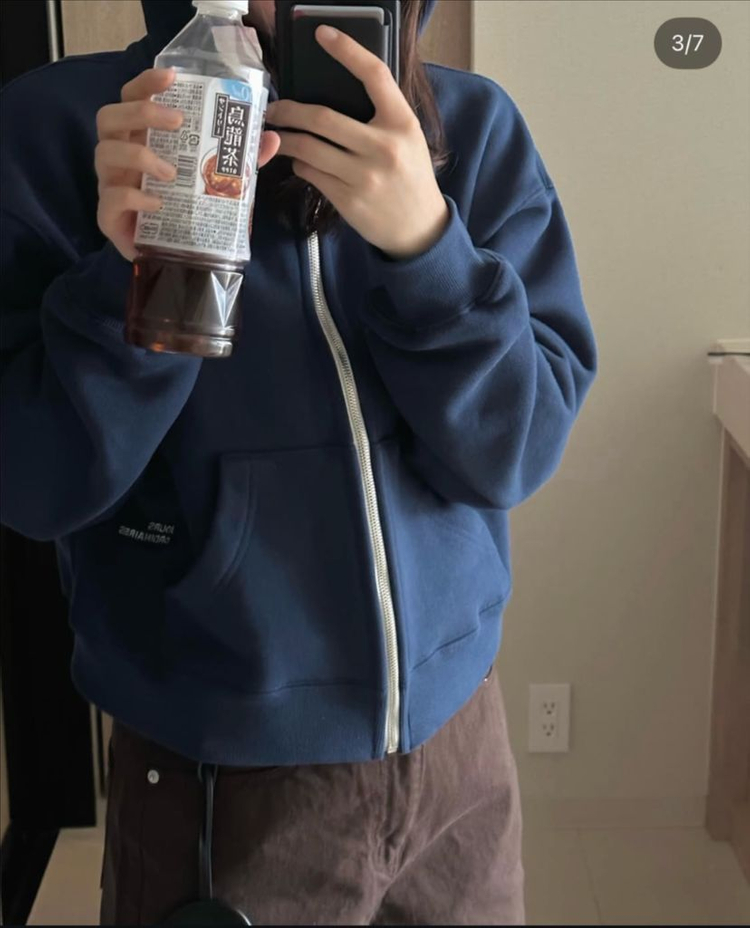 Ged CROP HOODIE ZIP-UP--4