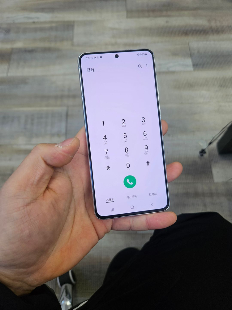 갤럭시S21화이트판매 정상해지 중고폰 단말기--2