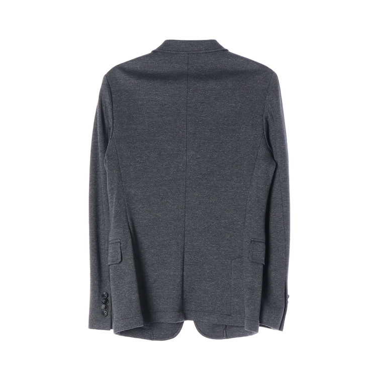 커스텀멜로우 울 코튼 그레이 블레이저 자켓 재킷 M--1