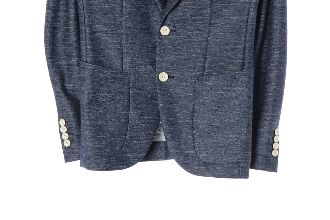 커스텀멜로우 린넨 블루 자켓 재킷 봄 여름 블레이저 M--3
