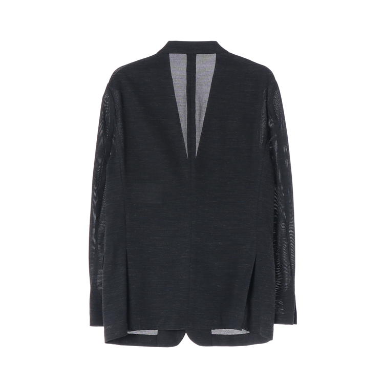 커스텀멜로우 린넨 그레이 여름 블레이저 자켓 재킷 L--1