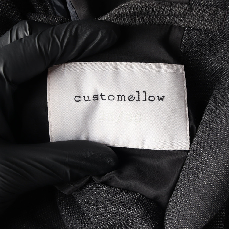 커스텀멜로우 린넨 그레이 여름 블레이저 자켓 재킷 L--4