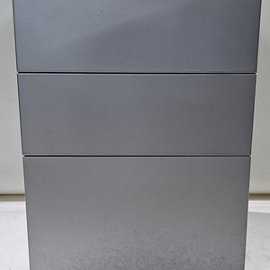 스틸케이스 3단 철제 서랍장 (회색) 이미지