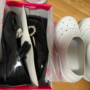 여아 연주회 콩쿨 구두 210 사이즈+실내화는덤 이미지