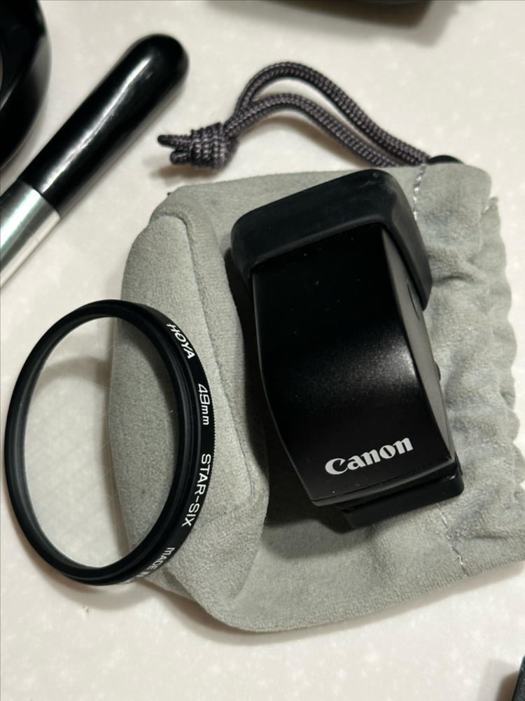 캐논 EOS M6 미러리스 카메라 + 렌즈들 + EVF--8