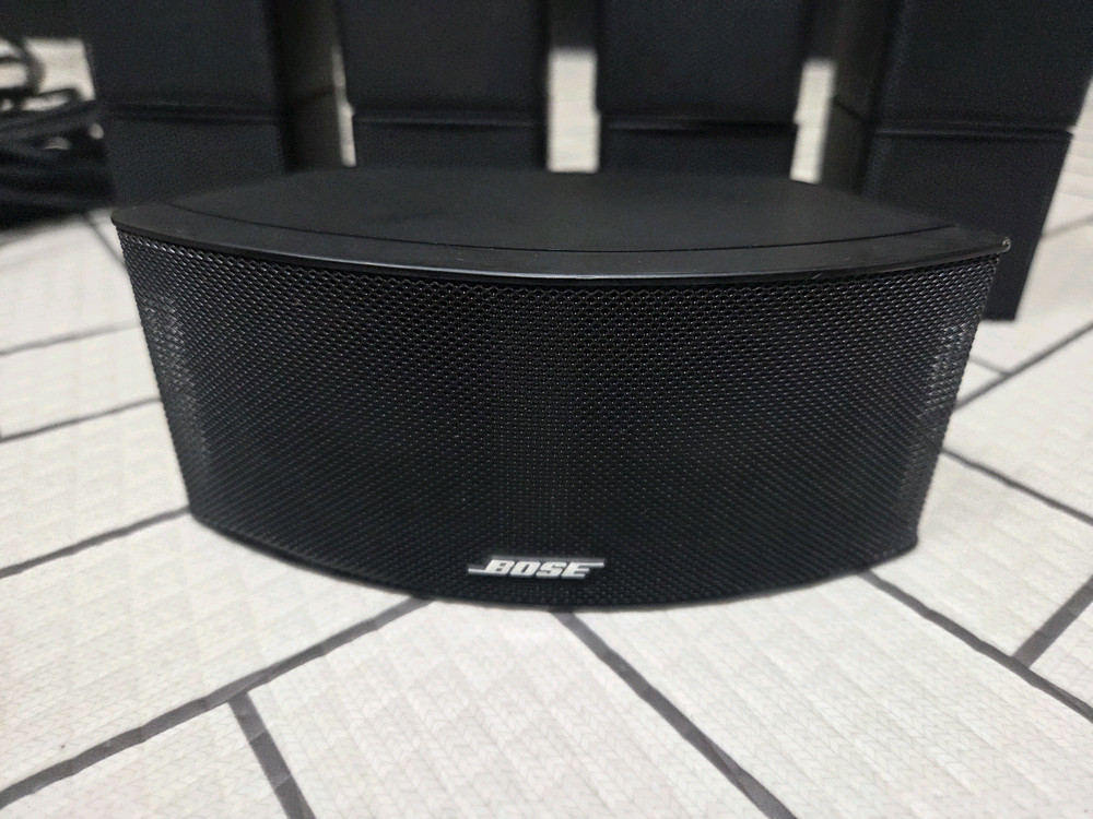 보스 쥬얼큐브 스피커 5개 + 전용 케이블--1