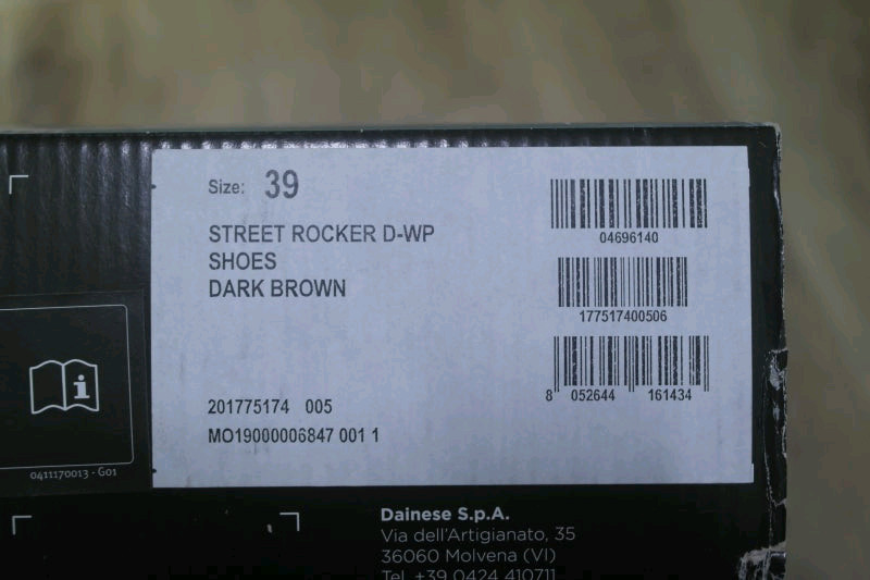[신품] 다이네즈 스트리트 라커 반부츠 39호 -브라운---4