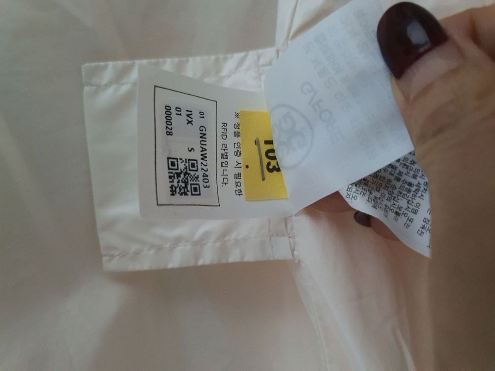 [정품/1회 착용] 지포어 여성 자켓--4