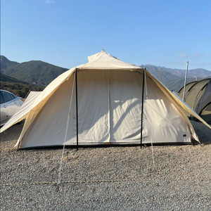 캠핑텐트 / 캠핑칸 오크벨 베스티블 전체세트 (카푸치노) 판매 이미지