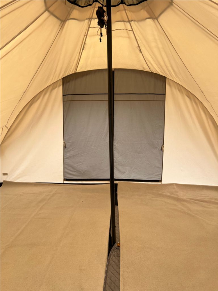 캠핑텐트 / 캠핑칸 오크벨 베스티블 전체세트 (카푸치노) 판매 이미지