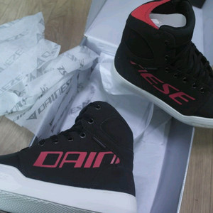 [신품] 다이네즈 스니커즈 반부츠 36호 -검적색-