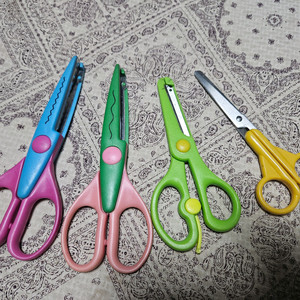 어린이 안전가위 4종세트