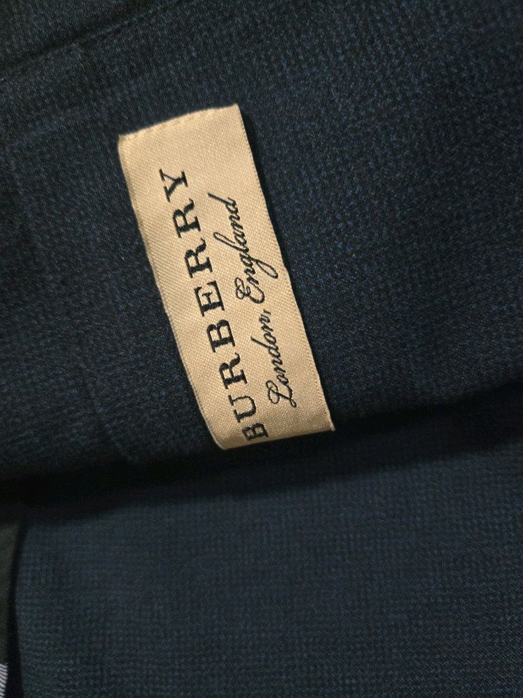 버버리 정품 네이비 블라우저 46R 사이즈--3