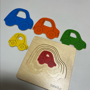 벨레덕 원목 자동차 레이어 퍼즐