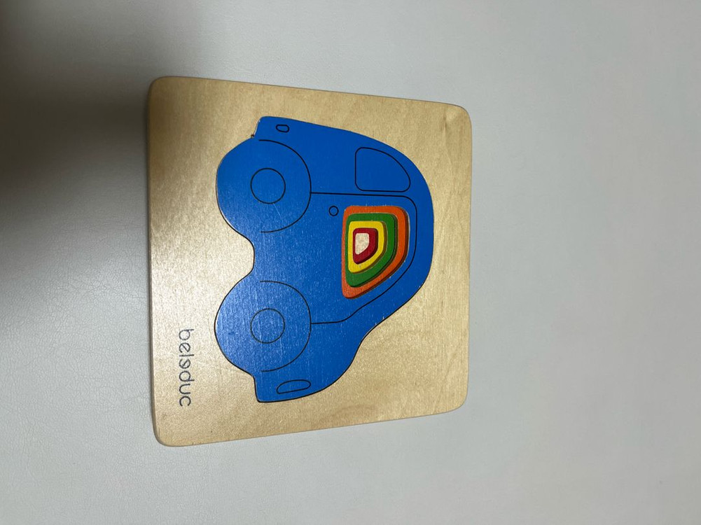 벨레덕 원목 자동차 레이어 퍼즐--2