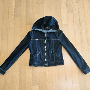 진청 후드 청자켓 155 이미지