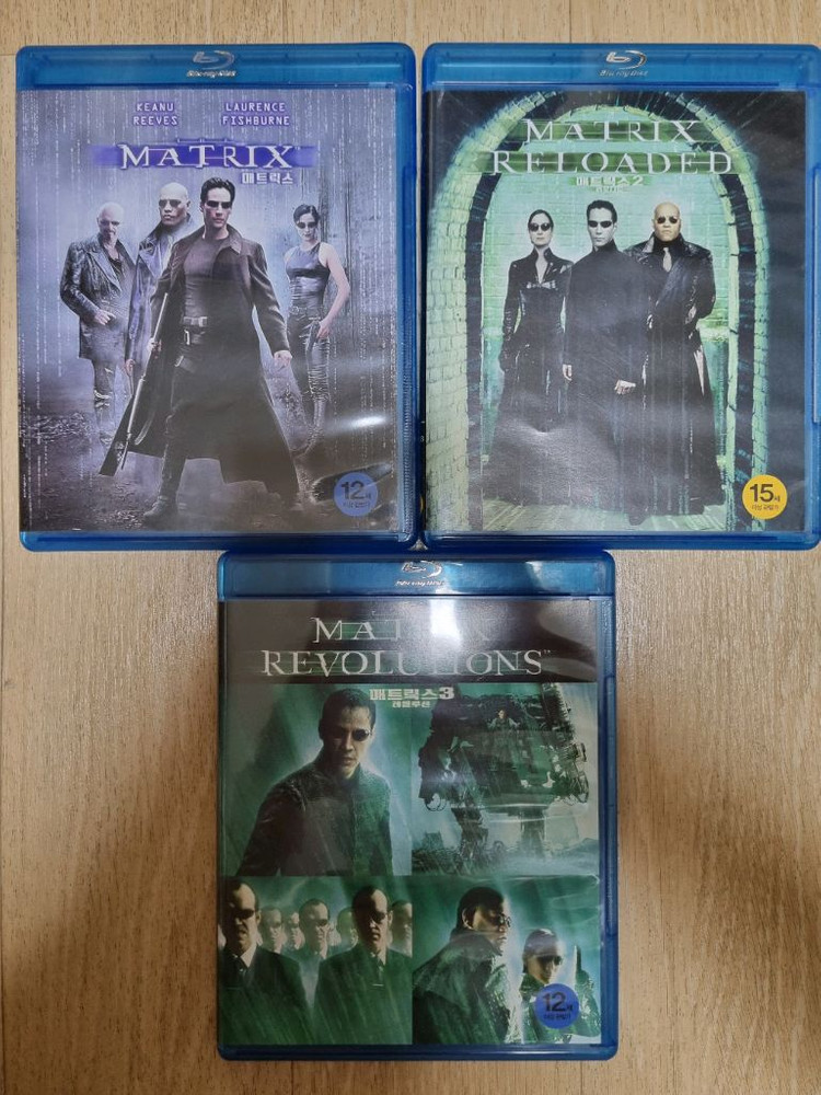 블루레이 매트릭스 트릴로지 3부작--2