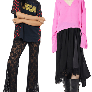 넘버프로젝트 레이스 팬츠 스커트 이미지