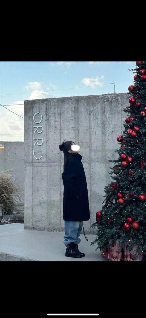 [F] 제이어반스 케이프 울 양털 하이넥 하프 코트 이미지