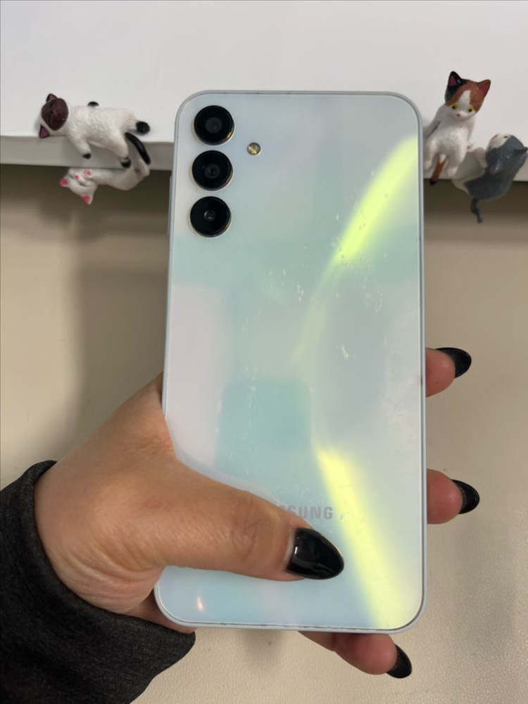 갤럭시A15 128G 라이트블루 A급!--1