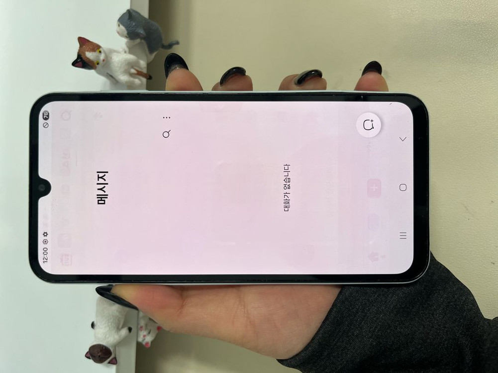 갤럭시A15 128G 라이트블루 A급!--8