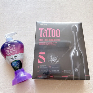 미개봉 새제품// 페리오 타투 전동 칫솔 세트 (60%할인)