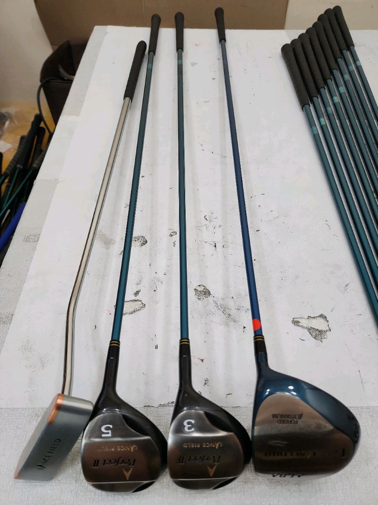 15만 랭스필드 아이언 드라이버 등 남성용 골프채 풀세트--5