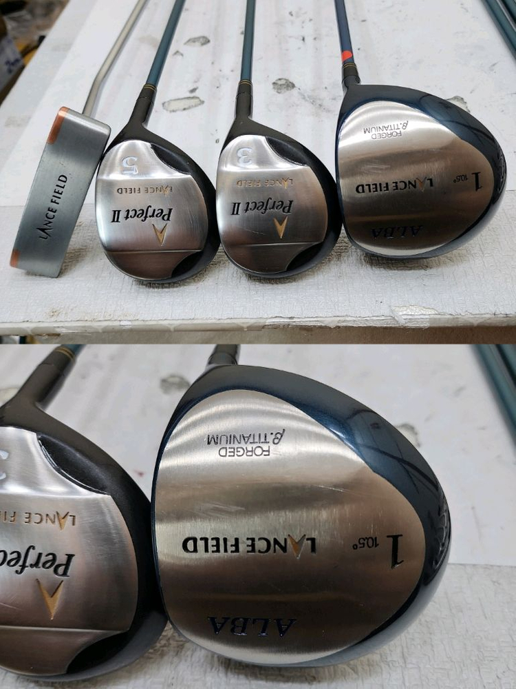 15만 랭스필드 아이언 드라이버 등 남성용 골프채 풀세트--6