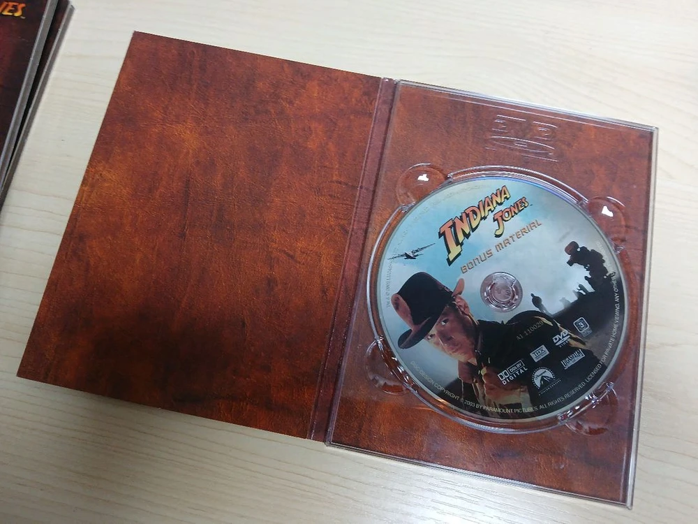 DVD 스필버그 감독 해리슨 포드 주연 인디아나 존스 3부작 박스세트 이미지