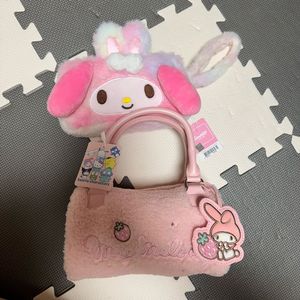 산리오 마이멜로디 파우치, 뽀글이 가방 판매