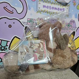 (새상품) 포켓몬 부들부들 꼬옥 봉제인형 울상 꼬리선 & 다꼬리