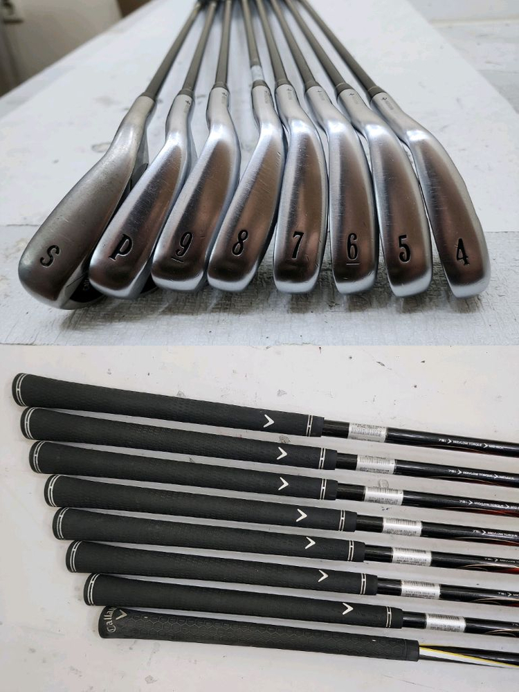 32만 캘러웨이 아이언 드라이버 등 남성용 중고골프채 풀세트--2