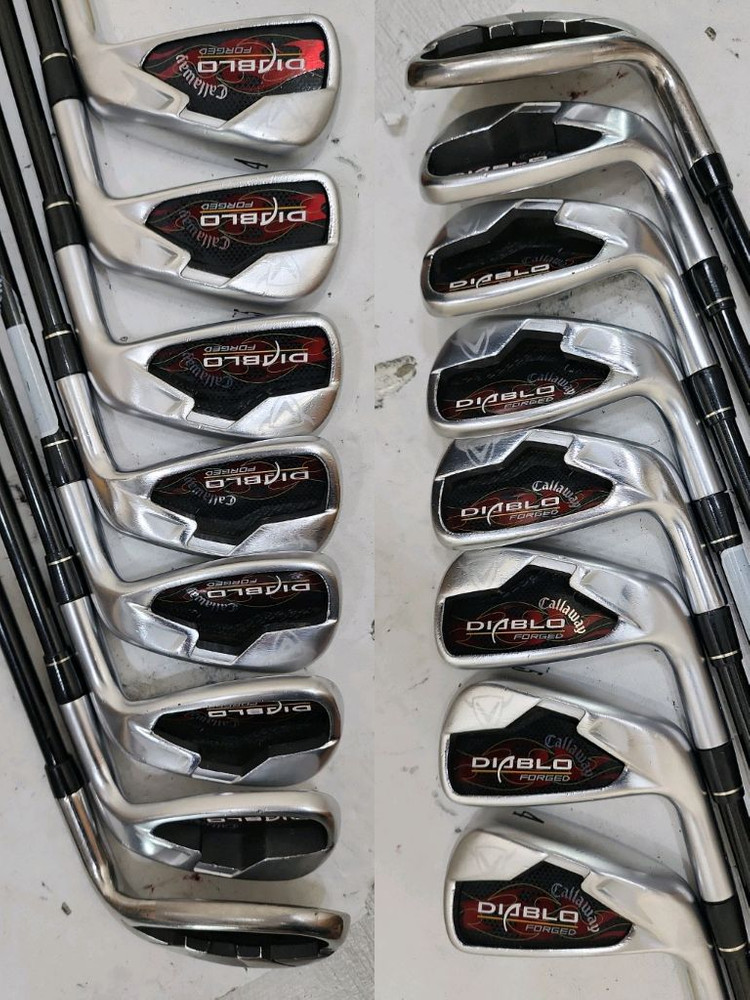 32만 캘러웨이 아이언 드라이버 등 남성용 중고골프채 풀세트--4