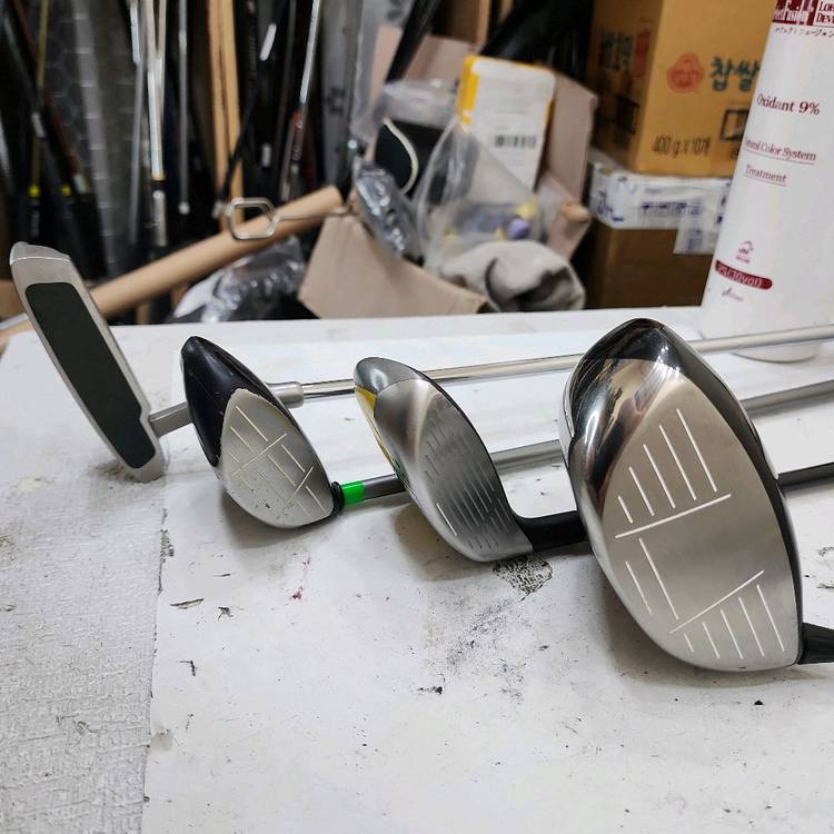 32만 캘러웨이 아이언 드라이버 등 남성용 중고골프채 풀세트--9