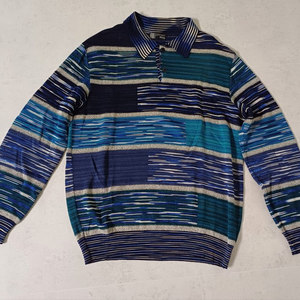 명품 남성 미쏘니 봄.가을 카라넥니트 (110) 이미지