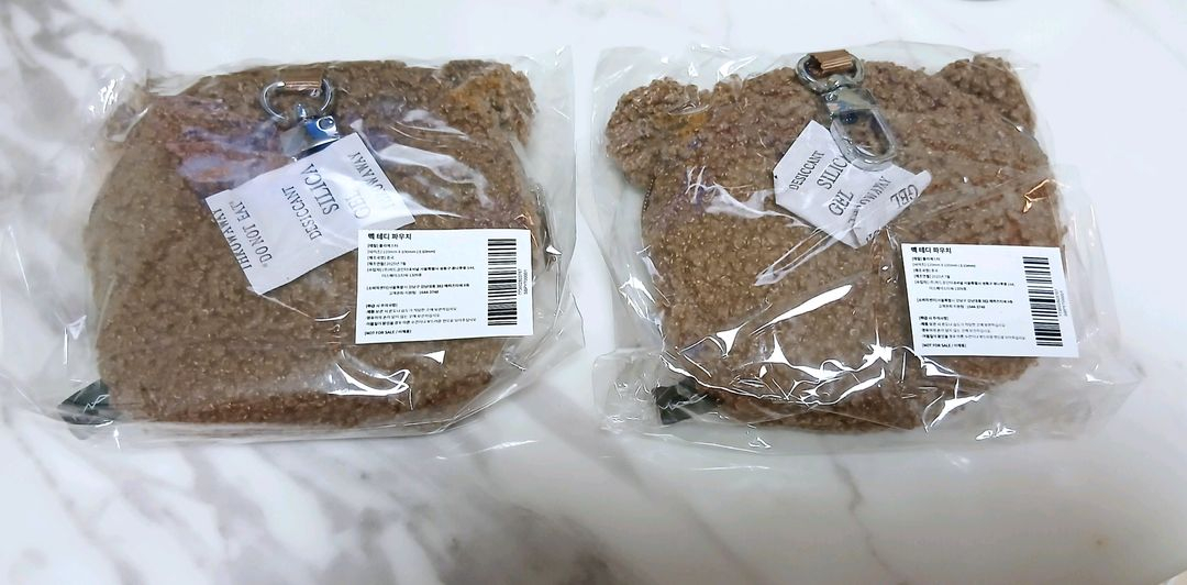 맥 테디 파우치 키링 (미개봉새상품) 이미지