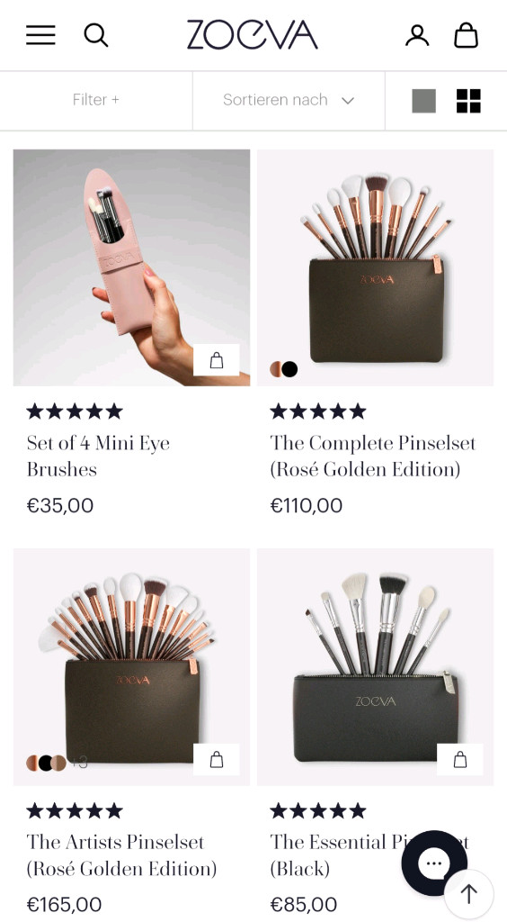 [zoeva] 조이바 메이크업 브러쉬 로즈 골든 15종 세트_0102--5