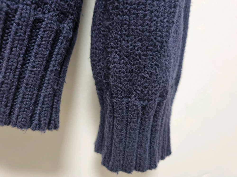 남성 레어 미국제조 폴로 POLO 빅 성조기 코튼 긴팔 니트 스웨터--3