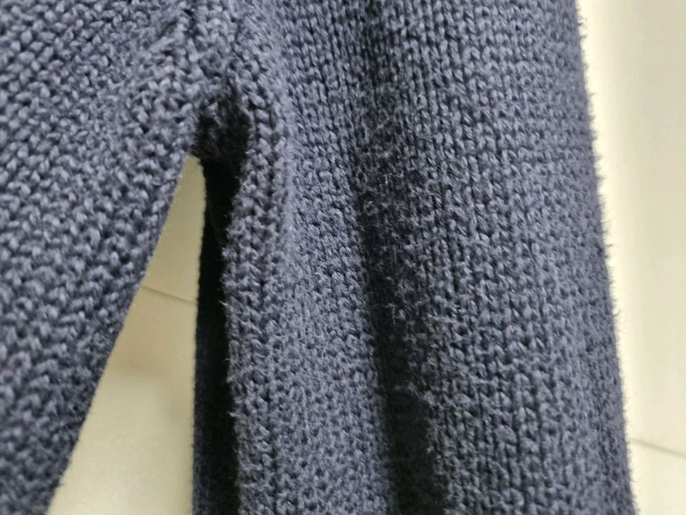 남성 레어 미국제조 폴로 POLO 빅 성조기 코튼 긴팔 니트 스웨터--4