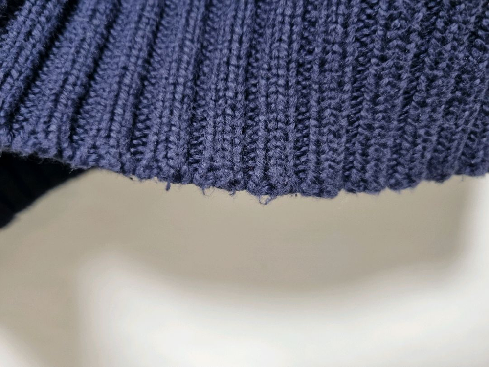 남성 레어 미국제조 폴로 POLO 빅 성조기 코튼 긴팔 니트 스웨터--8