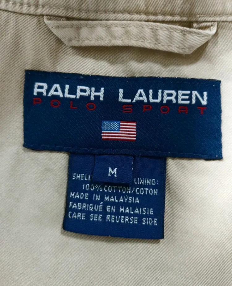 105)폴로 랄프 로렌 남성 코튼 필드 재킷 하프자켓--3
