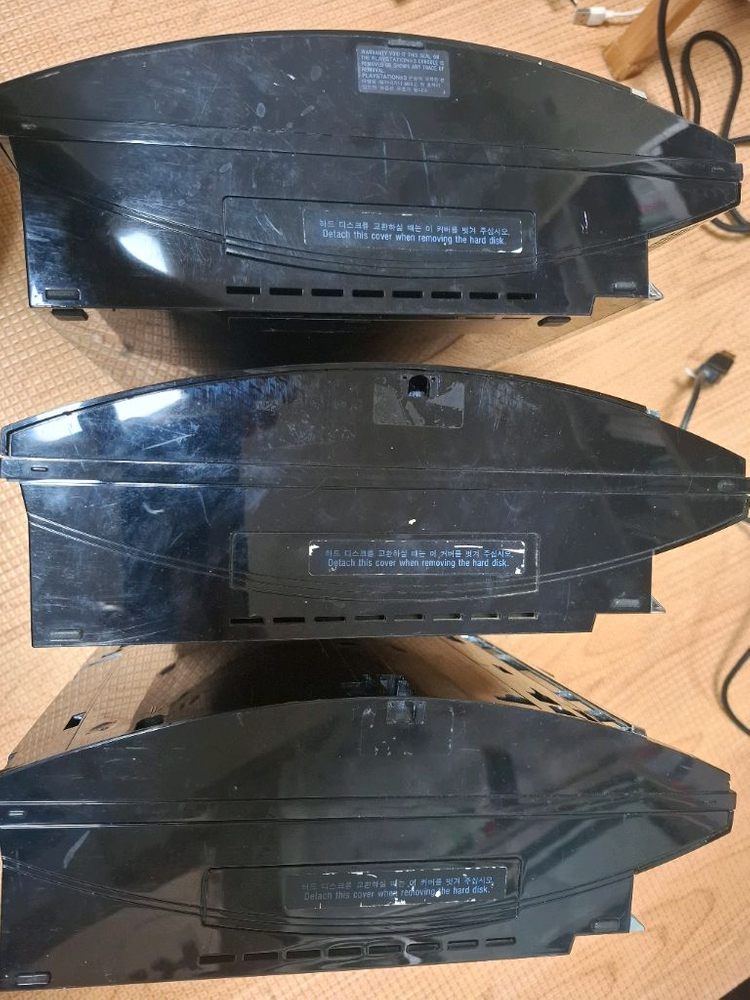 플스3 PS3 CECHE05 하위지원 모델. 고장--6
