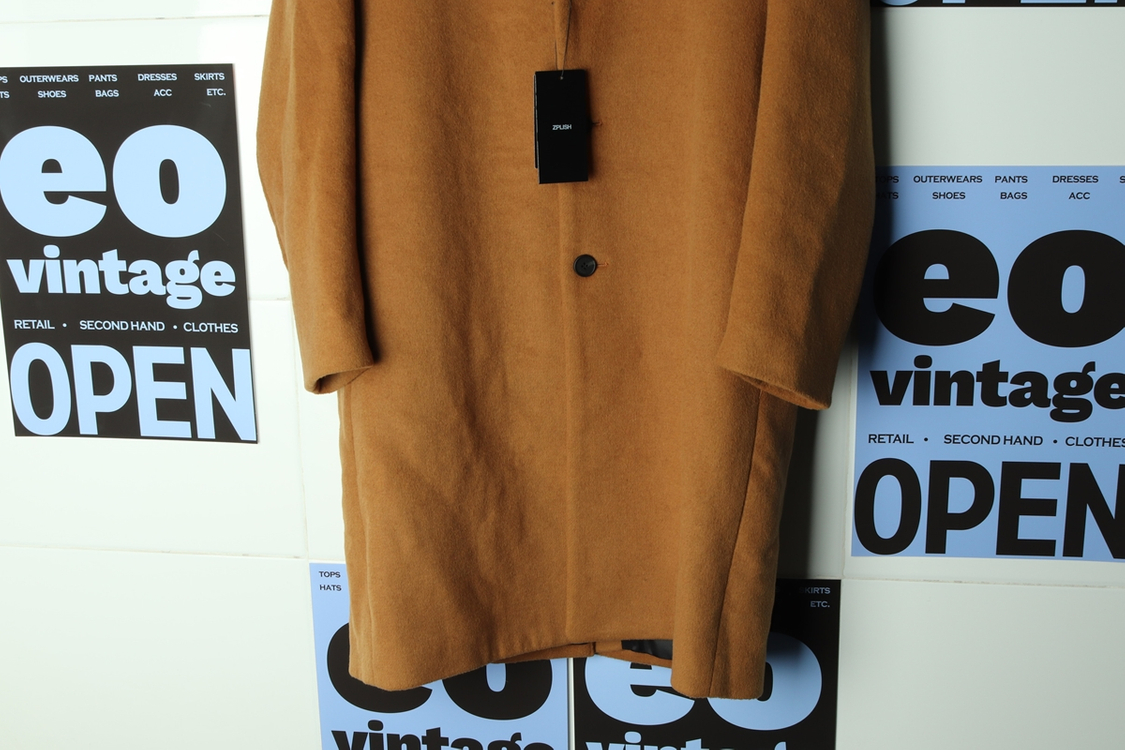 (L-XL) 지플리시 코트자켓 새상품 카멜--3