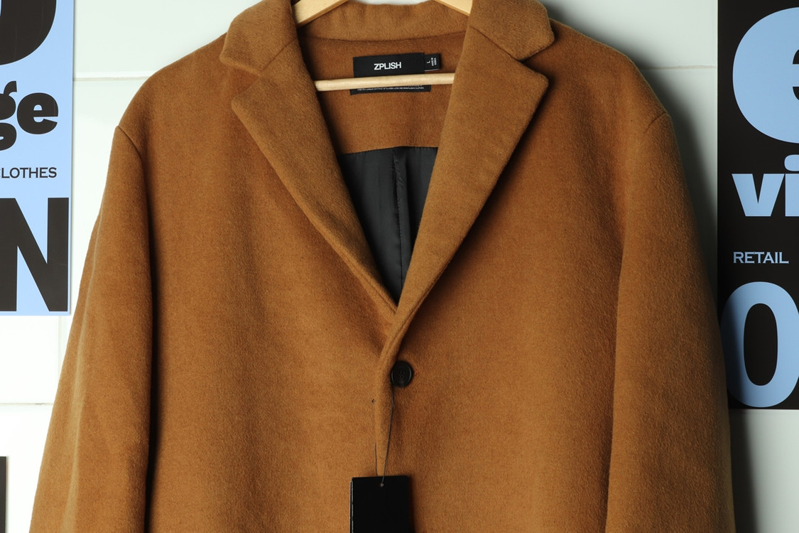 (L-XL) 지플리시 코트자켓 새상품 카멜--2