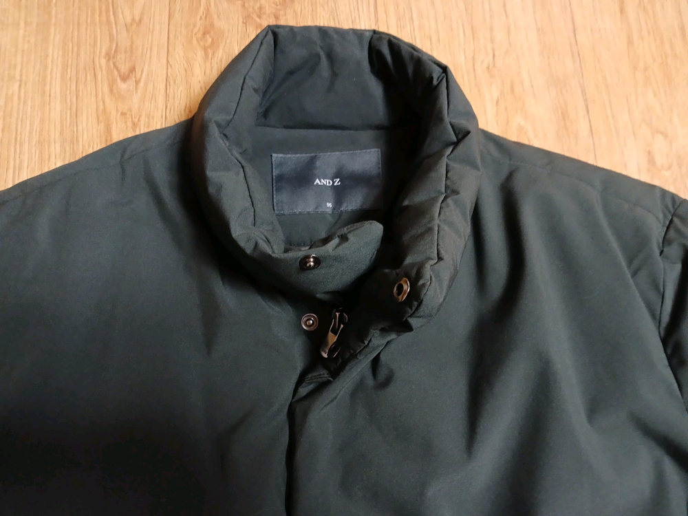 앤드지(점품) 남성 구스 다운 코트 자켓 (카키) (95) (상태 깨끗하고 좋아요)--1