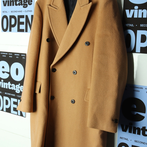 (L-XL) 데호 코트자켓 더플 카멜 놈콤어 아메카지