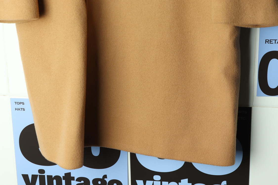 (L-XL) 데호 코트자켓 더플 카멜 놈콤어 아메카지--4