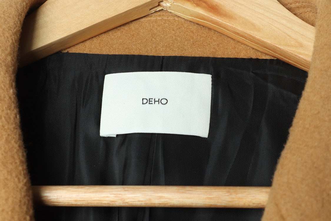 (L-XL) 데호 코트자켓 더플 카멜 놈콤어 아메카지--6