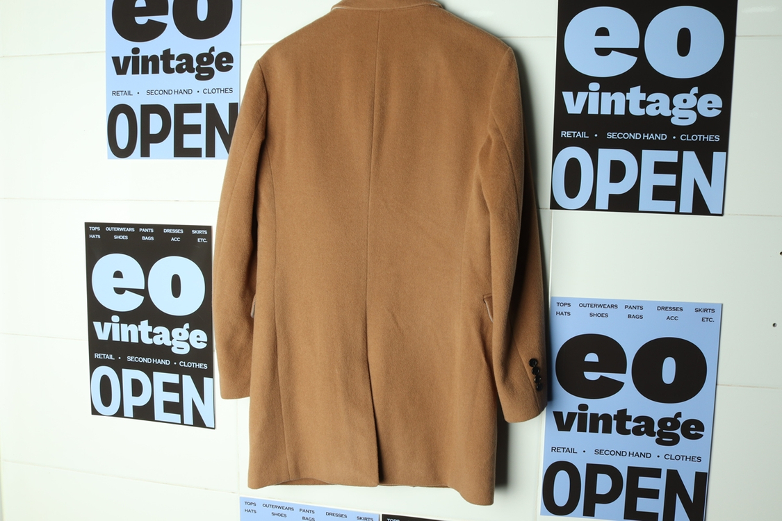 (L) 마인드브릿지 코트자켓 싱긍 3버튼 카멜 놈코어--6