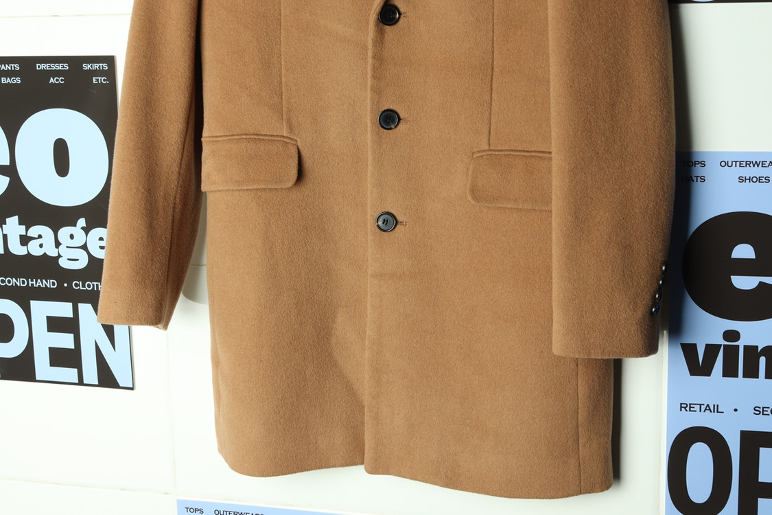 (L) 마인드브릿지 코트자켓 싱긍 3버튼 카멜 놈코어--3